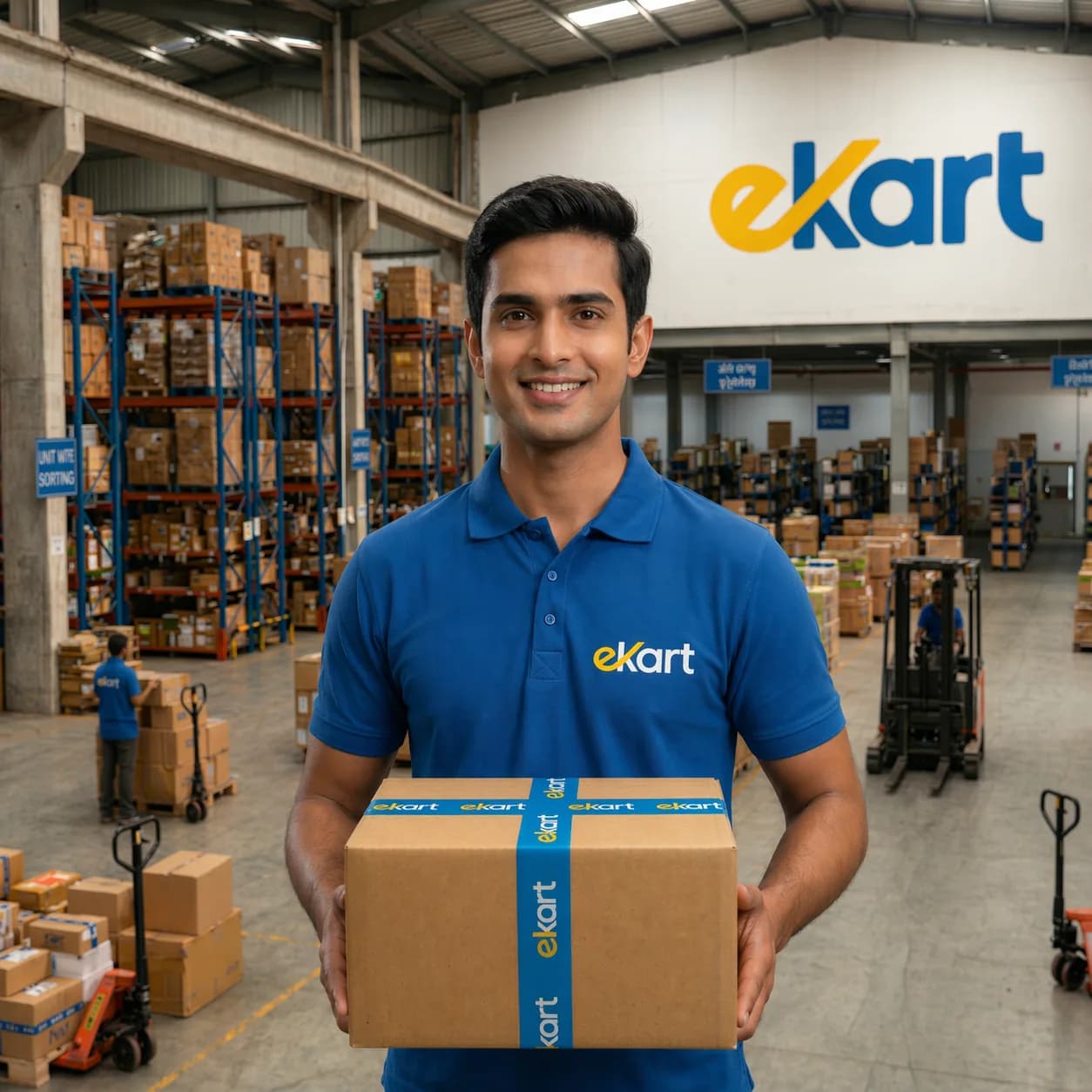 Ekart shipments booked through Vamaship