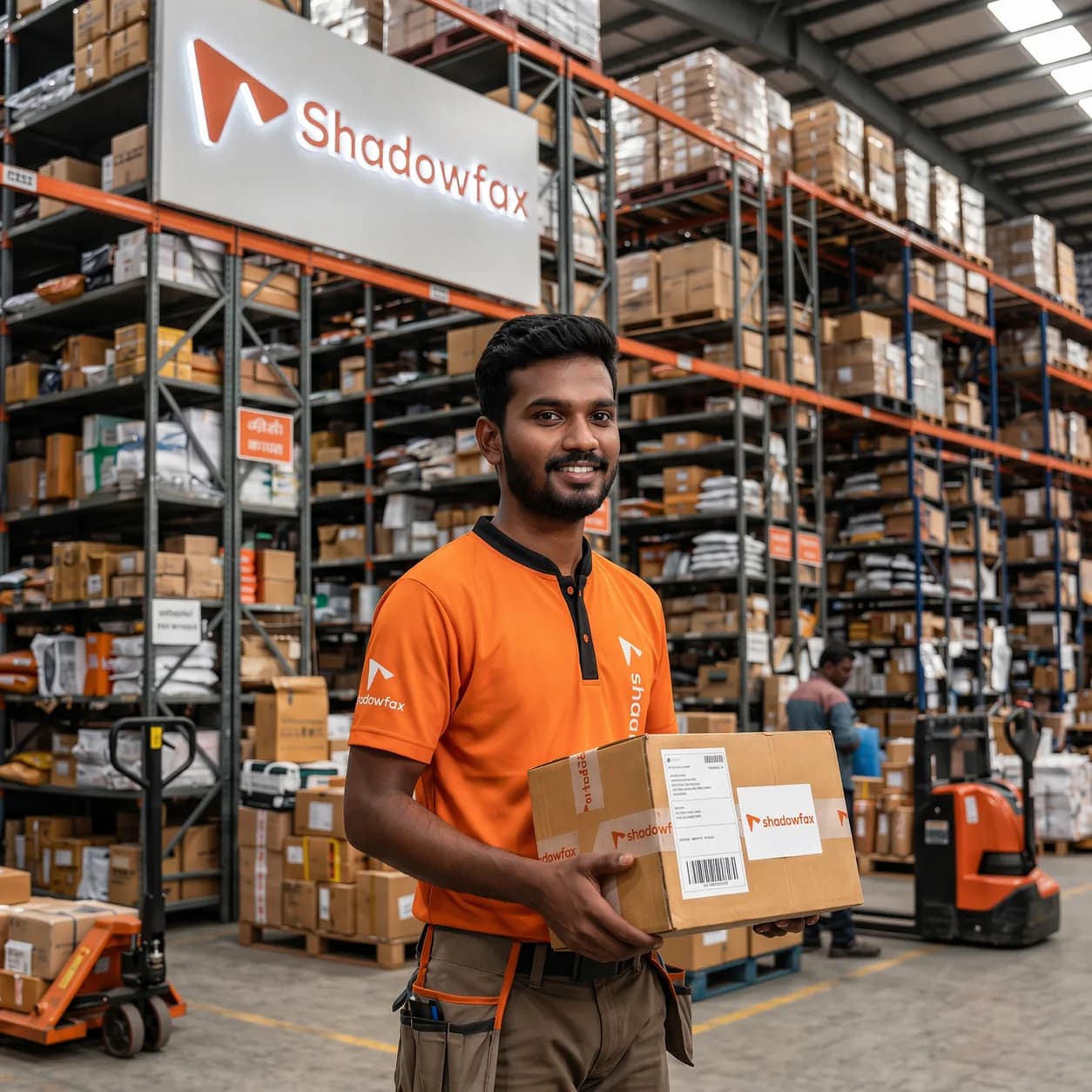Shadowfax shipments booked through Vamaship