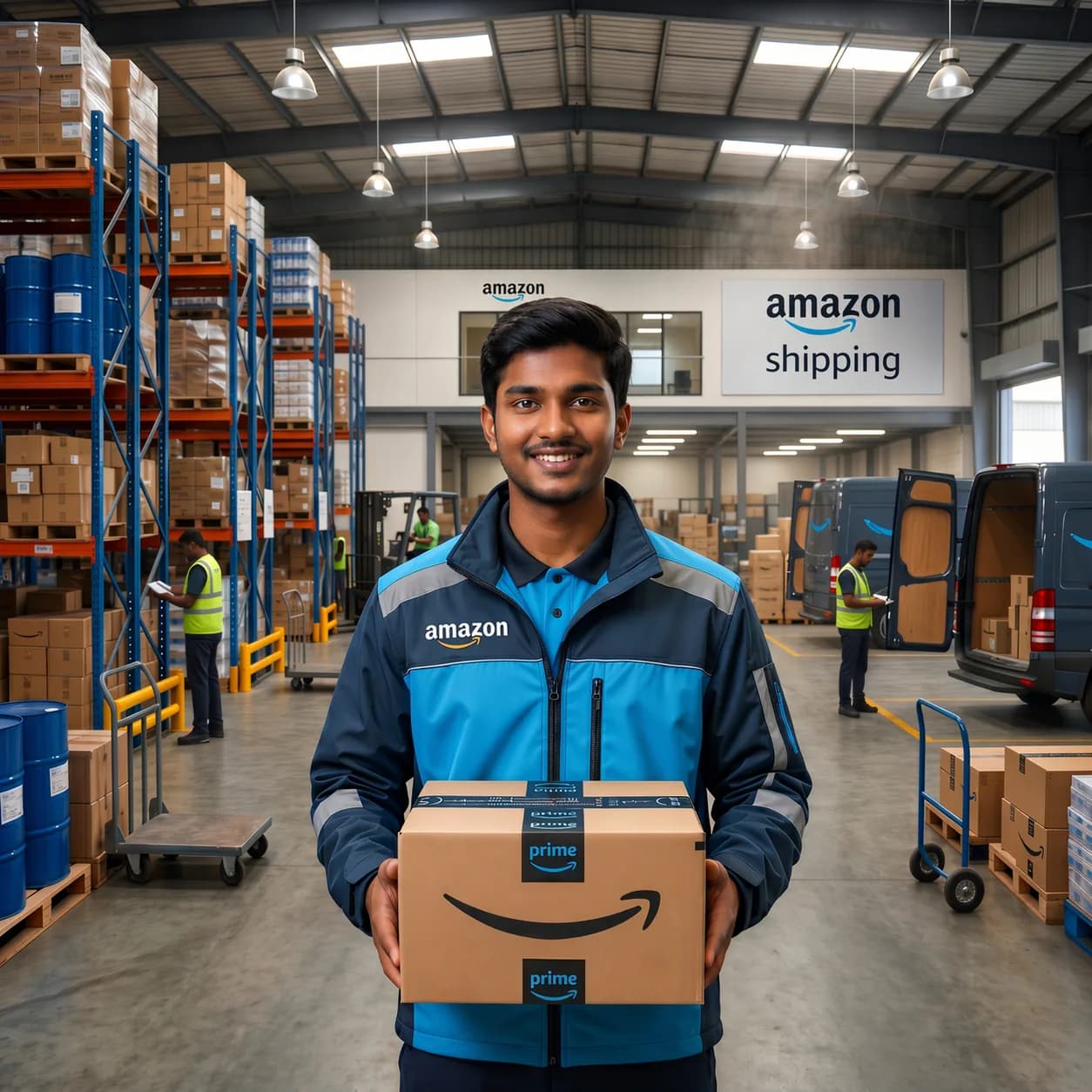Amazon Shipping shipments booked through Vamaship